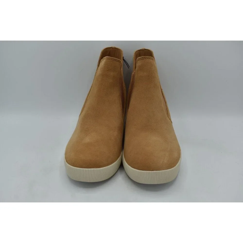 Sorel Women Size 7.5 Out N About Tawny Buff Slip On Wedge II Booties Boots Shoes - Picture 6 of 15